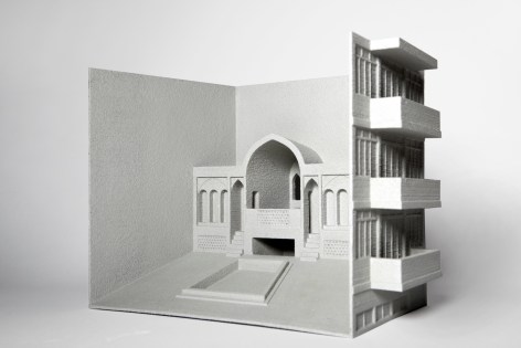 Nazgol Ansarinia in collaboration with Roozbeh Elias-Azar, Fabrications. Residential building / belvedere &amp;amp; garden