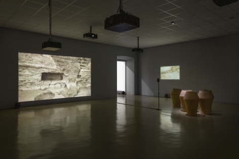 Rossella Biscotti, Title One, I dreamt, Clara and other stories, Installation view at&nbsp;Castello di Rivoli, Turin, Italy, 2024
