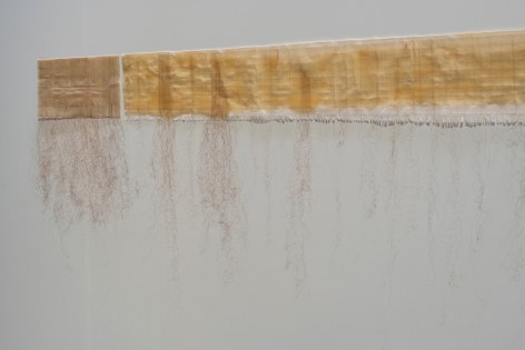 Afra Al Dhaheri, One at a Time (To Detangle Series), 2020, Installation view at Aichi Triennale 2025, Japan