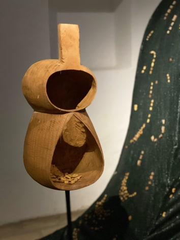 Hera B&uuml;y&uuml;ktaşcıyan in collaboration with Islom Khudoyverdiev, Under the Mulberry Tree, the Wind Sang Our Names, 2024&ndash;2025