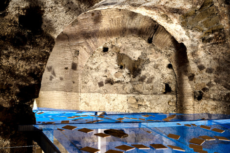 Hera Buyuktas&ccedil;iyan,&nbsp;From There We Came Out and Saw the Stars,&nbsp;2018, Site-specific installation, Underneath the Arches, Naples, Italy