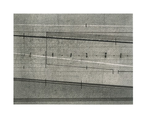Seher Shah, Variations in Grey (11), 2020-2021, Graphite dust and ink on ivory Russian paper, 13.8 x 18 cm