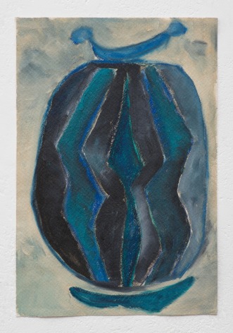 Ana Mazzei, Cage: bag, 2023-2024, Oil and pastel on canvas, 48 x 32.6 cm