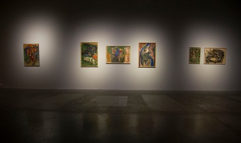 After the Deluge, Elias Zayat, Installation view at Green Art Gallery, Dubai, 2015