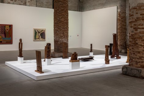Chaouki Choukini at the 60th International Art Exhibition - La Biennale di Venezia,&nbsp;Stranieri Ovunque &ndash; Foreigners Everywhere, curated by Adriano Pedrosa, Photo by Marco Zorzanello&nbsp;&nbsp;&nbsp;&nbsp;&nbsp;&nbsp;