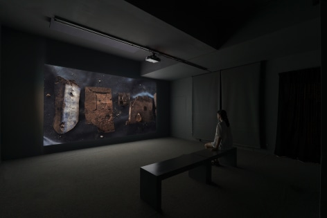 Hera B&uuml;y&uuml;ktaşcıyan, The Dream of a Falling Star, 2019 - 2023, Installation view at Art Space Pythagorion, Samos, Greece, 2024