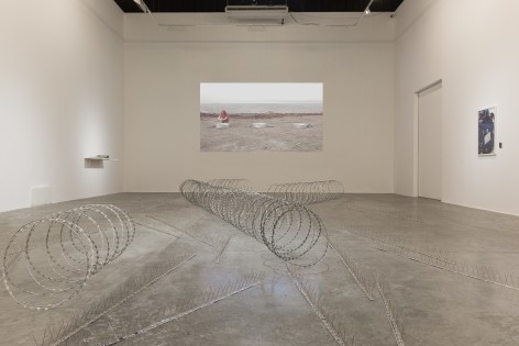 Remnants, Installation view at Green Art Gallery, Dubai, 2018