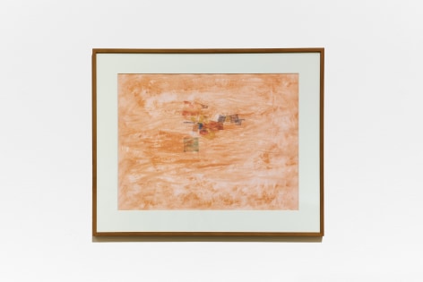 Chaouki Choukini, Lieu 1, 1992, Watercolor on paper, 47.5 x 64 cm