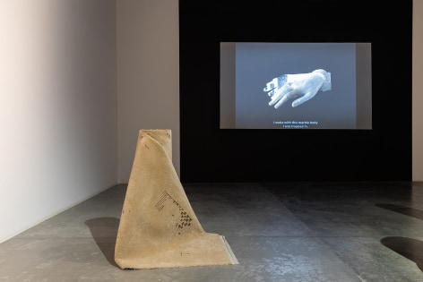 On Stones and Palimpsests,&nbsp;Hera B&uuml;y&uuml;ktaşcıyan, Installation view at Green Art Gallery, Dubai, 2020