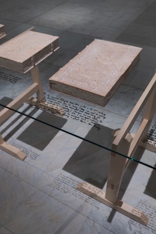 Michael Rakowitz, Proxies for Poets and Palaces, 2025, Installation view at Stavanger Art Museum, Norway, 2025