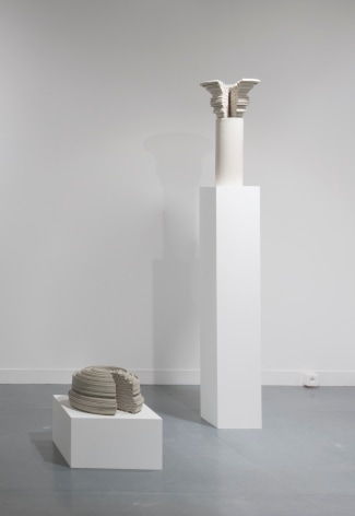 Nazgol Ansarinia, Pillars, 2014&nbsp;, Installation view at FIAC, 2014