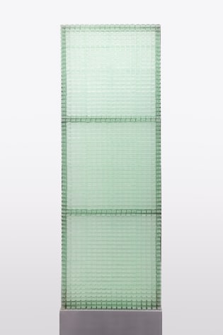 Nazgol Ansarinia, Prism pane No. 2.1, from the series Instruments of Viewing and Obscurity, 2025