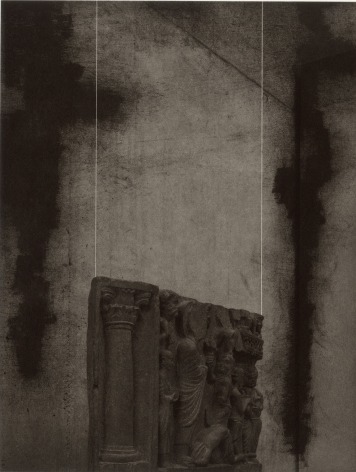 Seher Shah, Argument from Silence (white lines), 2019, Polymer photogravures on Velin Arches paper
