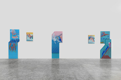 After You,&nbsp;Maryam Hoseini, Installation view at Green Art Gallery, Dubai,&nbsp;2020