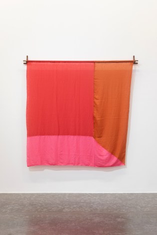 Ana Mazzei, Pink Room, 2018, Acrylic on linen, 213 x 220 cm