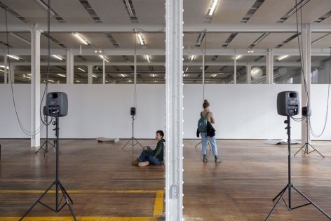 Rossella Biscotti, The Journey, 2023, Installation view at&nbsp;Fabra i Coats: Contemporary Art Center of Barcelona, Spain, 2023