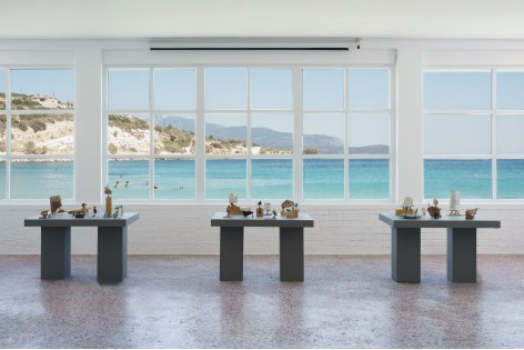 Hera B&uuml;y&uuml;ktaşcıyan, Archipelago Fugue, 2019 - ongoing, Installation view at Art Space Pythagorion, Samos, Greece, 2024