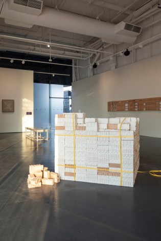 Solid Void, Asma Belhamar, Installation view at 421, Abu Dhabi, UAE, 2023