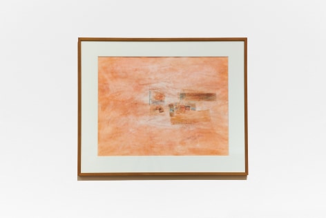 Chaouki Choukini, Lieu 2, 1992, Watercolor on paper, 45.5 x 60 cm