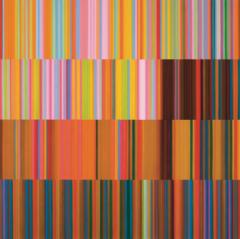 Changes, 2011, synthetic polymer on canvas, 60 x 60 inches
