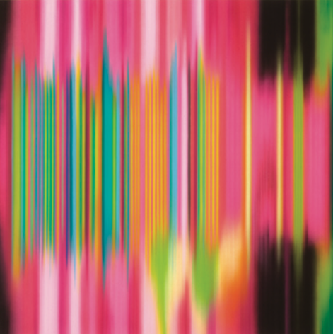 Manic, 2011, synthetic polymer on canvas, 64 x 64 inches