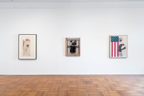 Unseen Works: David Hammons and Friends ​Installation View