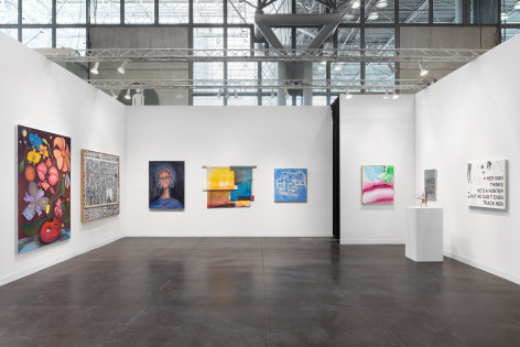 This is an image of Tilton Gallery's booth at The Armory Show 2024.