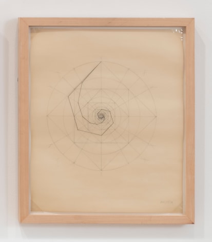 This is a work on paper made by Ruth Vollmer in 1971 titled: Untitled (Paul Klee).