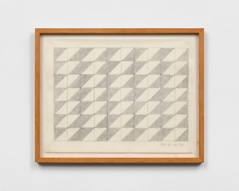 This is an image of a work on paper made by Ruth Vollmer in 1978 titled: III. 22/78.