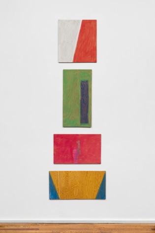 This is an image of an artwork made by Richard Tuttle from 2000 to 2007 titled: OVerlap Composition V (05.14.07).