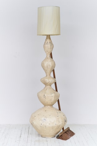 This is an image of a sculpture by Zachary Armstrong made in 2022 titled: Tall Lamp.