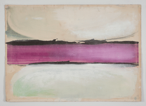 Ed Clark &quot;Untitled&quot;, 1983 Mixed media on paper 29-1/2 x 41-3/8 inches