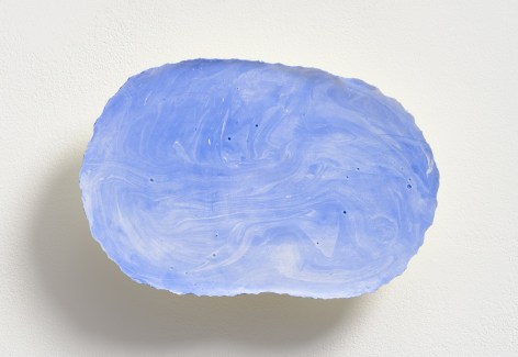 This is an image of an artwork made by Abby Robinson in 2023 titled: Form (Guerra Cobalt).
