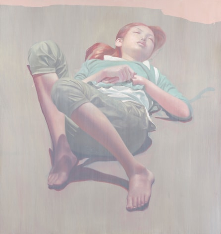 James Jean &quot;Sleeper&quot;, 2012 Oil on wood panel 39 x 37 inches