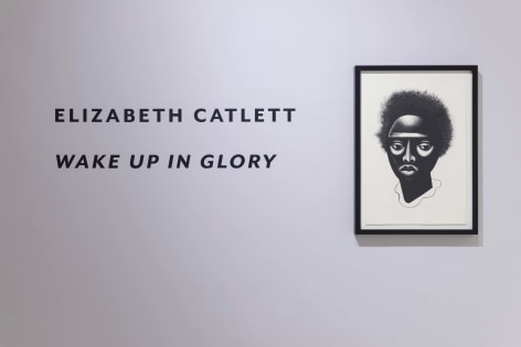 Installation view, 'Elizabeth Catlett: Wake Up In Glory', 2017