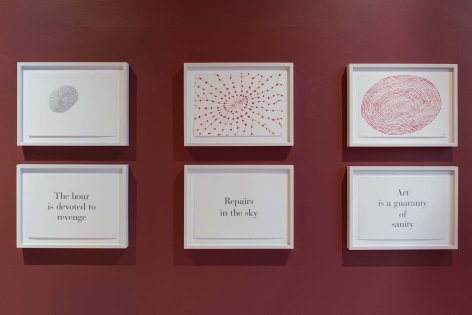 Installation view, 'Bourgeois X F&ouml;rg', 2018