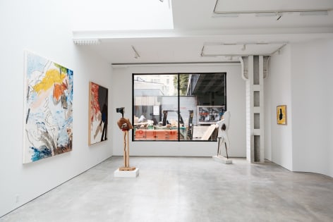 Installation view 'Oliver Lee Jackson: Untitled Original 2.0', New York, 2018