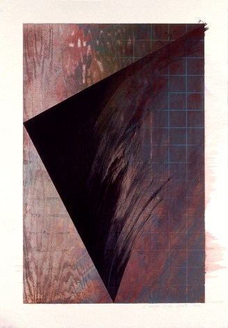 Laddie John Dill, Untitled, 1990, Woodblock monoprint