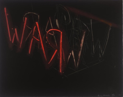 Bruce Nauman, Raw War
