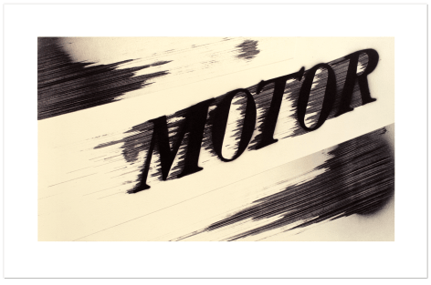 Ed Ruscha, Motor, 2021