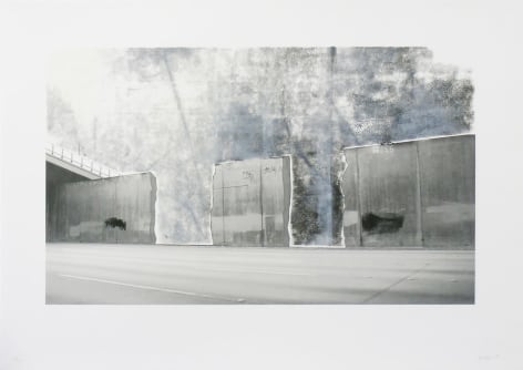 Ruben Ochoa Untitled, 2006 Lithographic Monoprint with hand-painted appliqu&eacute;, ed. 40, no. 27 20 1/2 x 29 1/4 in. 644c-RO06 $1,200