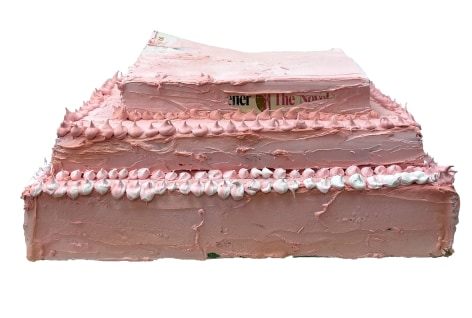Holly Harrell, Book Cake Pink No. 5, 2021
