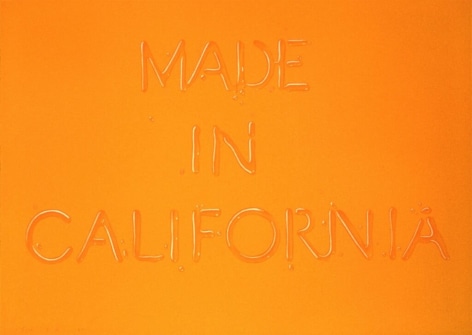 Ed Ruscha Made in California, 1971 Lithograph, ed. 100