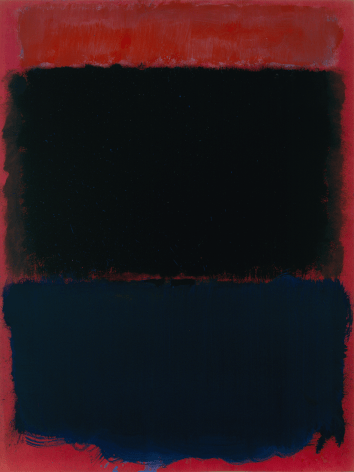 Mark Rothko, Untitled, 1968, tempera on paper drawing board mounted on canvas, 28 5/16 x 21 1/4 inches (71.9 x 54 cm)&nbsp;&copy; 2020 by Kate Rothko Prizel and Christopher Rothko