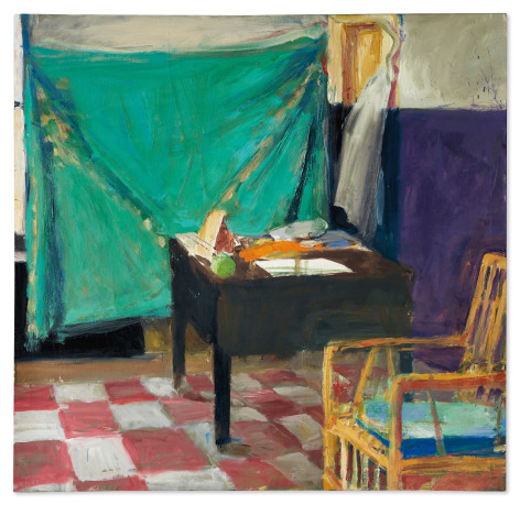 Richard Diebenkorn, Corner of Studio 