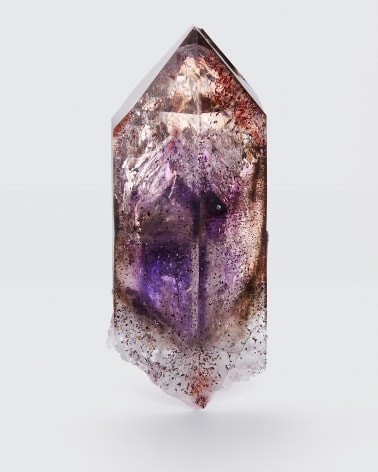 Amethyst Candy on white