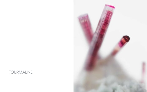 Catalog Pages Tourmaline conceptual photograph