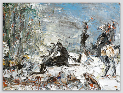JOHN BRADFORD ​​​​​​​Killing a Deer, After Courbet, 2022