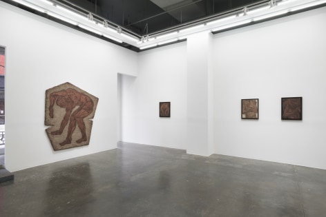 HUNTER AMOS solo exhibition Rough Hold at Anna Zorina Gallery New York, January 18 - February 24, 2024