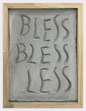 ALINA BLIUMIS ​​​​​​​Concrete Poems, Bless Less, 2022